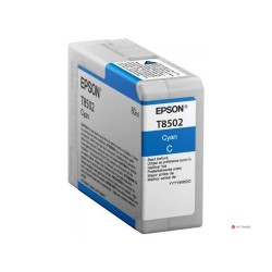 Картридж струйный Epson T8502 (C13T850200) голубой (с чипом)