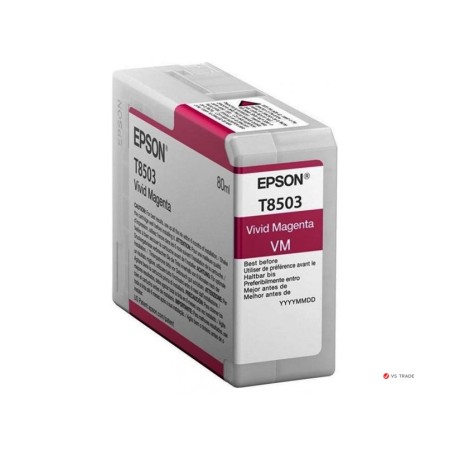Картридж струйный Epson T8503 (C13T85030N) пурпурный (с чипом)