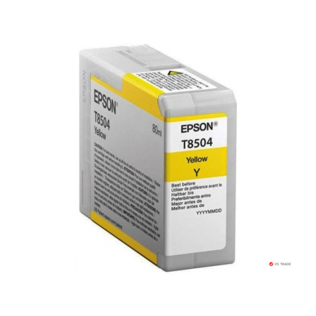 Картридж струйный Epson T850400 (C13T850400) желтый