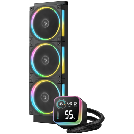 Система водяного охлаждения DEEPCOOL LQ360 ULTRA ARGB (R-LQ360-BKASMC-G-1) черный