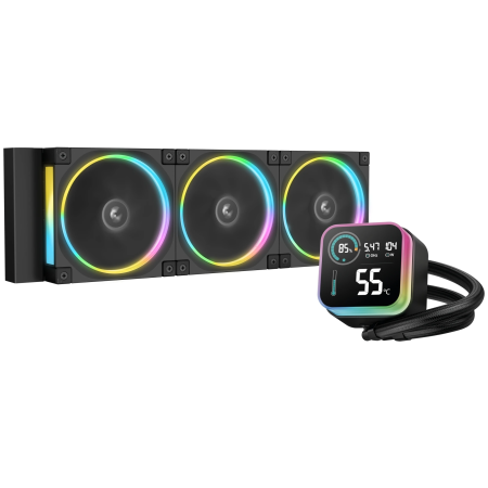 Система водяного охлаждения DEEPCOOL LQ360 ULTRA ARGB (R-LQ360-BKASMC-G-1) черный