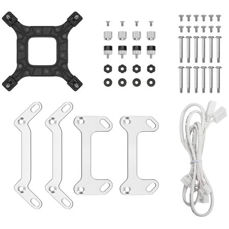 Система водяного охлаждения DeepCool LQ360 Ultra ARGB WH (R-LQ360-WHASMC-G-1) белый