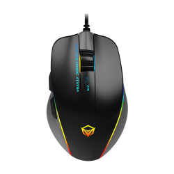 Мышь проводная MeeTion GM23 2023 черный