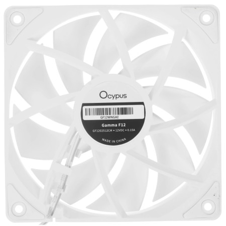 Вентилятор Ocypus Gamma F12 WH (Gamma-F12-WH1NN00X-GL) белый