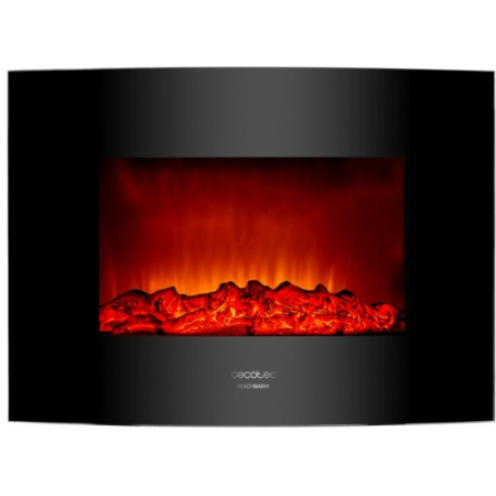 Электрокамин Cecotec ReadyWarm 2200 Curved Flames (5365) черный