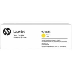 Картридж лазерный HP 415X (W2032XC) желтый (повышенная емкость) (с чипом)