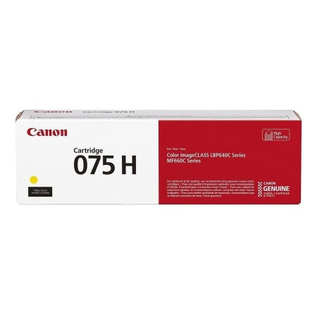 Картридж лазерный Canon 075H (6366C002) желтый (повышенная емкость) (с чипом)