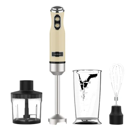 Блендер погружной Cecotec Power Retro 1200MAX Cream&Crush (3941) желтый