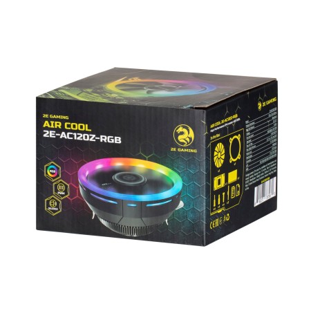 Кулер 2E GAMING AIR COOL AC120Z RGB черный