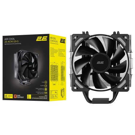 Кулер 2E GAMING AIR COOL ACN120-S черный