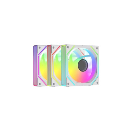 Вентилятор Ocypus Gamma F12 UNI WH ARGB REVERSE BLADE 3-IN-1 (Gamma-F12-WH3AM01U-GL) белый