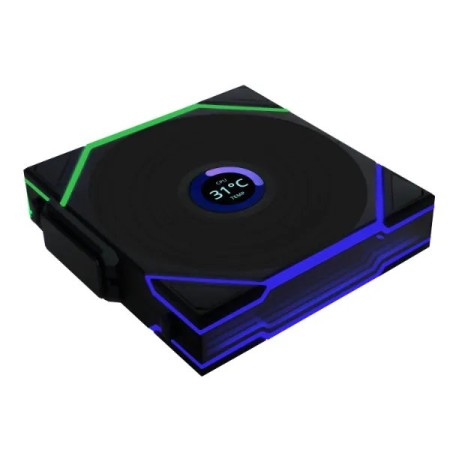 Вентилятор Lian Li UNI FAN TL120 LCD Wireless (G99.12TLLCD1W3B.00) черный