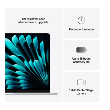 15.3" Ноутбук Apple MacBook Air (MW1H3RU/A) серебристый