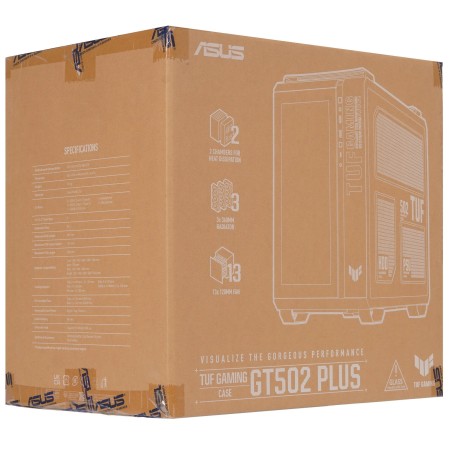 Корпус ASUS TUF Gaming GT502 PLUS (90DC0093-B19000) белый