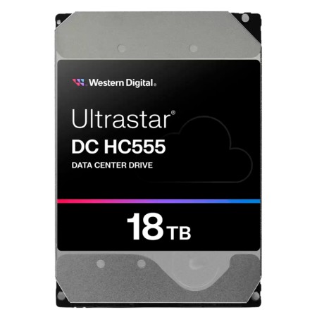 18 ТБ Жесткий диск Western Digital ULTRASTAR DC HC555 (WUH722018CL5204) серебристый