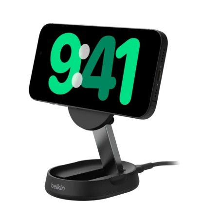 Беспроводное зарядное устройство Belkin Folding Wireless Charging Stand (WIA008VFBK) черный