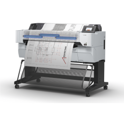 Принтер струйный Epson SC-T5400M (C11CH65301A0) белый (без кабеля USB)