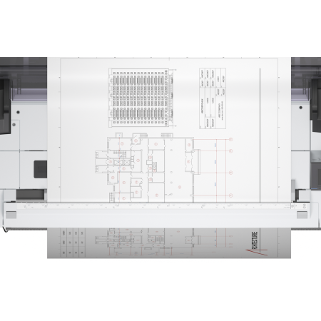 Принтер струйный Epson SC-T5400M (C11CH65301A0) белый (без кабеля USB)