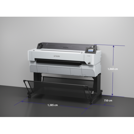Принтер струйный Epson SC-T5400M (C11CH65301A0) белый (без кабеля USB)