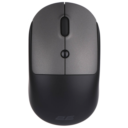 Мышь беспроводная 2E MF218 Silent WL BT (2E-MF218WBG) черно-серый