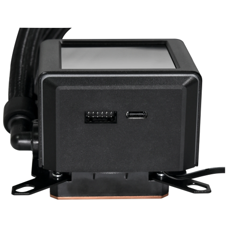 Система водяного охлаждения LIAN LI GALAHAD II LCD 360 (GA2ALCD36INB) черный