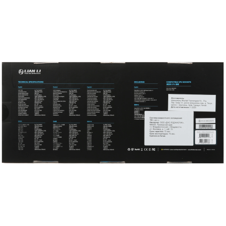 Система водяного охлаждения LIAN LI HYDROSHIFT II LCD-S 360TL (G89.GHS2LCDS36TB.00) черный