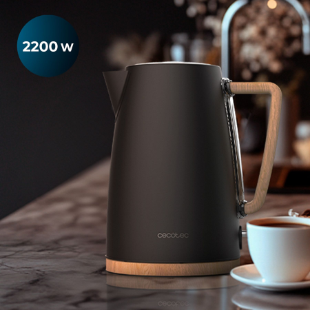 Электрический чайник Cecotec ThermoSense 200 Woody (267) черный