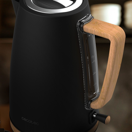 Электрический чайник Cecotec ThermoSense 200 Woody (267) черный