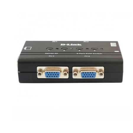 KVM-переключатель D-link DKVM-4K/B3A черный