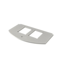 Монтажный элемент для кабельной распределительной коробки OBO Bettermann MP R2 2C серый