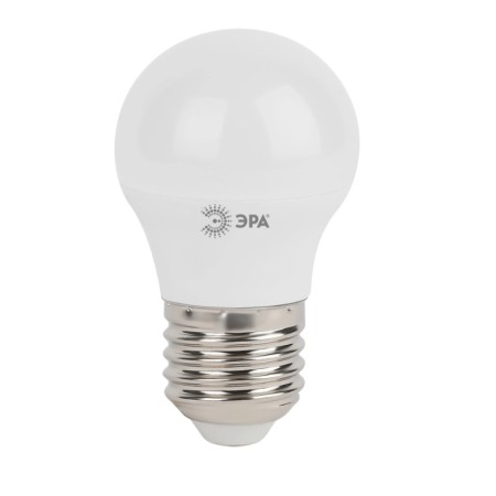 Лампочка ЭРА Standart led P45-7W-860-E27 белый