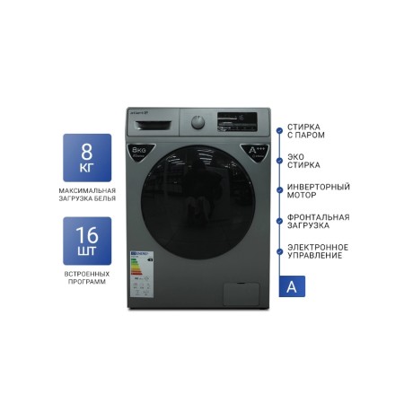 Стиральная машина Atlantiq TGWM 3B.80BGR серый