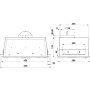 Вытяжка встраиваемая Dessus DH-452S серый