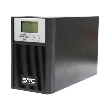 Источник бесперебойного питания SVC PTX-1KLN-LCD черный (БЕЗ АККУМУЛЯТОРА)
