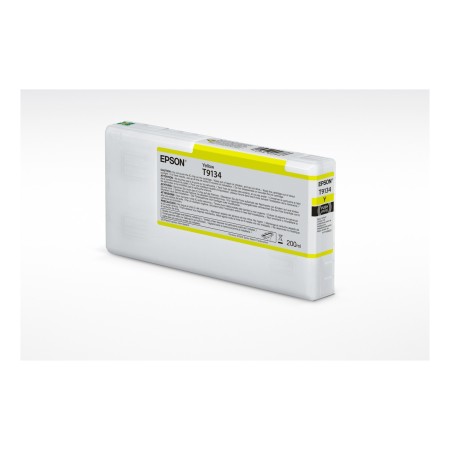 Картридж струйный Epson T9134 (C13T913400) желтый (с чипом)