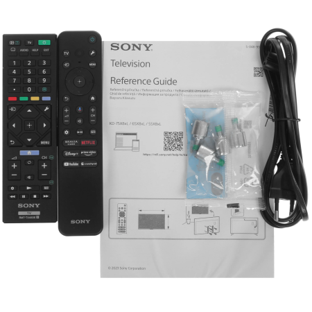 74.5" Телевизор Sony KD75X85L черный