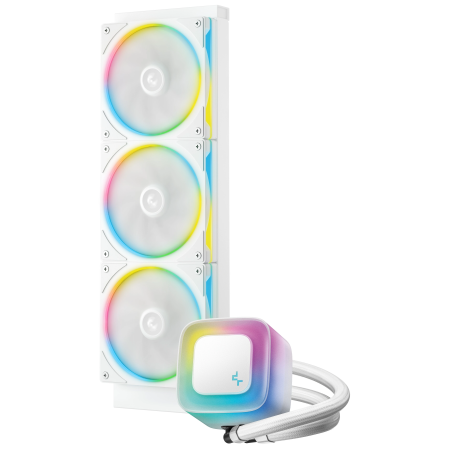 Система водяного охлаждения DEEPCOOL LE360 PRO WH (R-LE360PRO-WHAMMC-G-1) белый