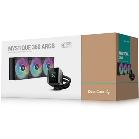 Система водяного охлаждения DEEPCOOL MYSTIQUE 360 ARGB (R-LX750-BKADSNC-G-1) черный
