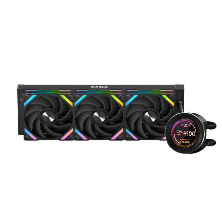 Система водяного охлаждения Sama Q60 черный