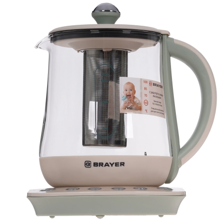 Электрический чайник BRAYER BR1015 бежевый