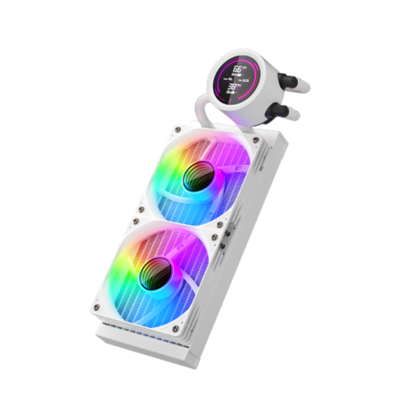 Система водяного охлаждения 1STPLAYER TS4-240-WH белый