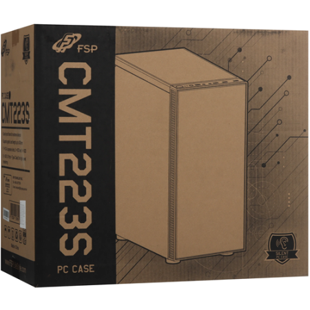 Корпус FSP CMT223S черный