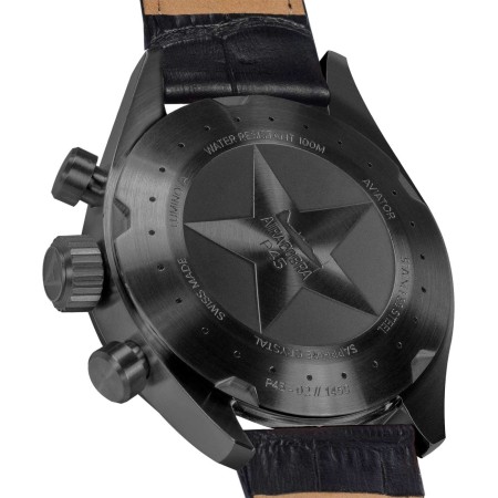 Чаcы наручные AVIATOR AIRACOBRA P45 CHRONO (V.2.25.5.169.4) черный