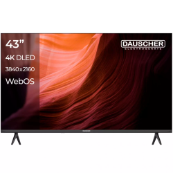 43" Телевизор DAUSCHER DA43UHD черный