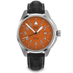 Чаcы наручные AVIATOR AIRACOBRA TYPE A (V.1.38.0.321.4) серебристый