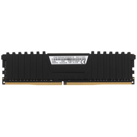 Оперативная память Corsair Vengeance LPX (CMK16GX4M1E3200C16) 16 ГБ черный