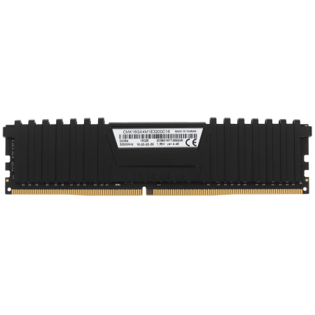 Оперативная память Corsair Vengeance LPX (CMK16GX4M1E3200C16) 16 ГБ черный