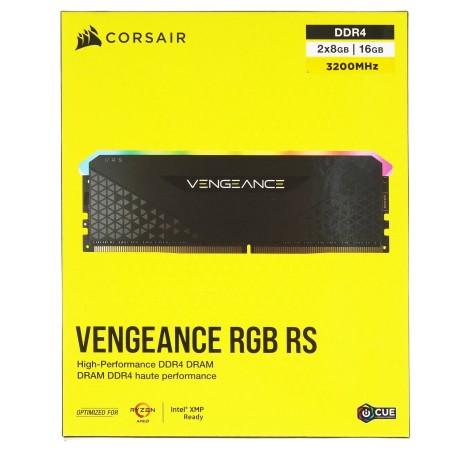 Оперативная память Corsair Vengeance RGB RS (CMG16GX4M2E3200C16) 16 ГБ черный