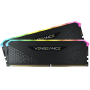 Оперативная память Corsair Vengeance RGB RS (CMG16GX4M2E3200C16) 16 ГБ черный