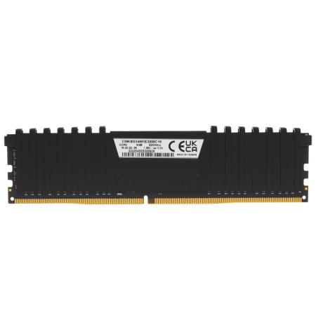 Оперативная память Corsair Vengeance LPX (CMK8GX4M1E3200C16) 8 ГБ черный